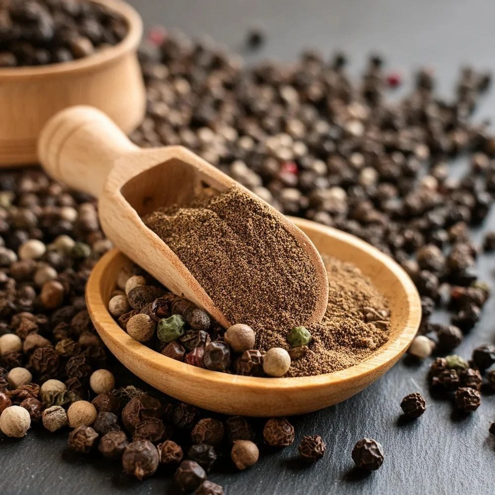 Black pepper powder